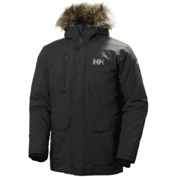 HELLY HANSEN SVALBARD PARKA BLACK